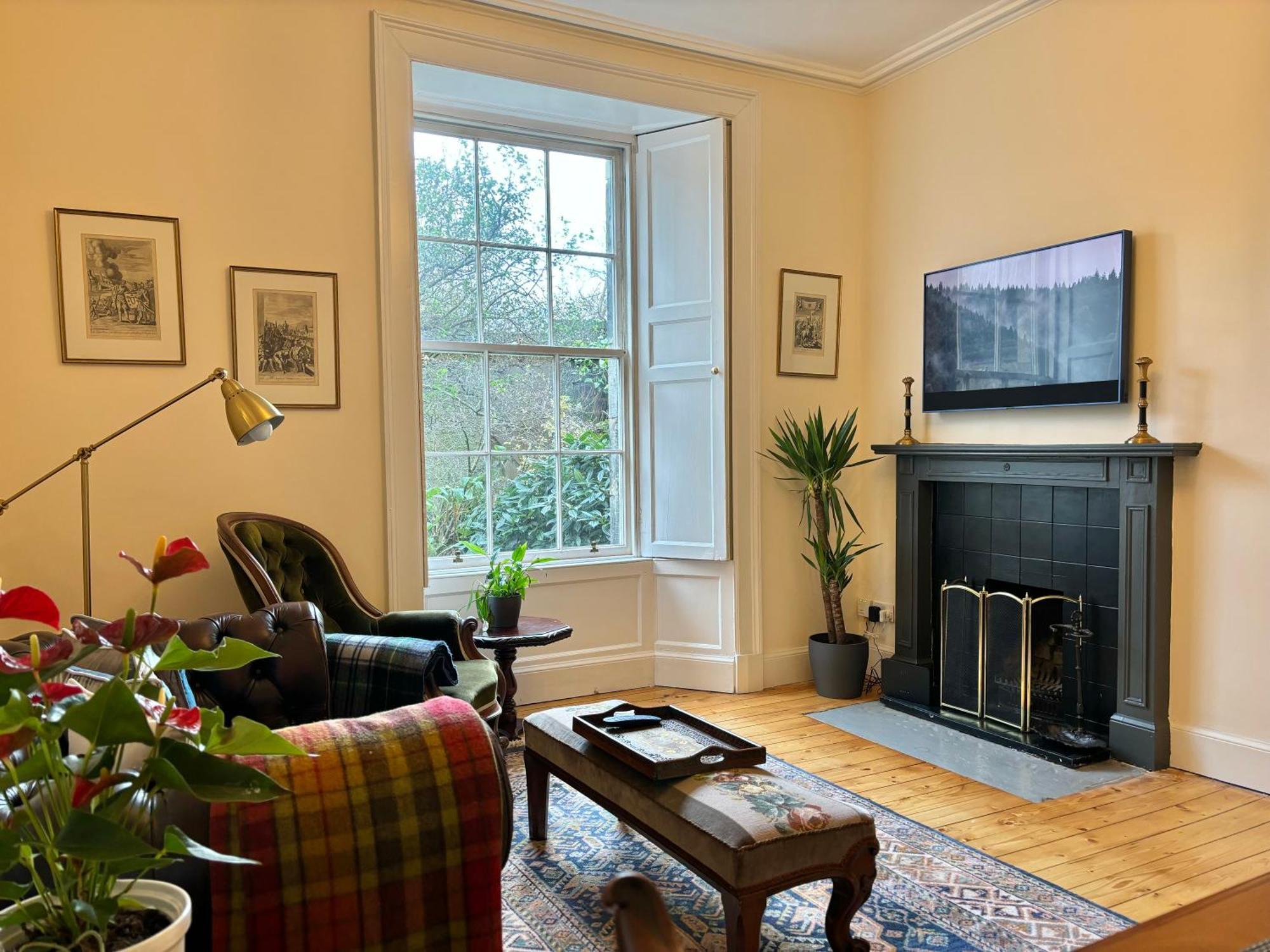 Apartament Cosy Georgian Flat Edynburg Zewnętrze zdjęcie